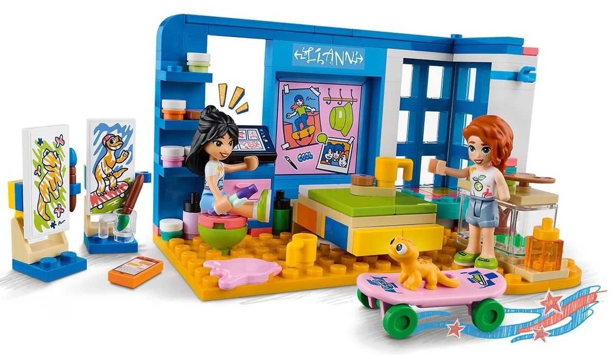 НОВО LEGO Friends - Стаята на Лиан 41739