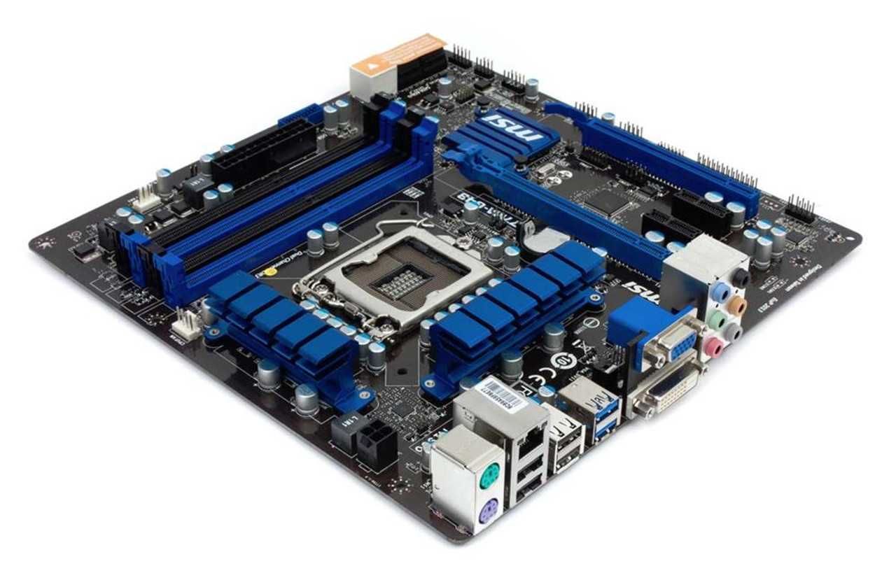 Дъно Дънна платка MSI H77MA-G43 LGA 1155 DDR3