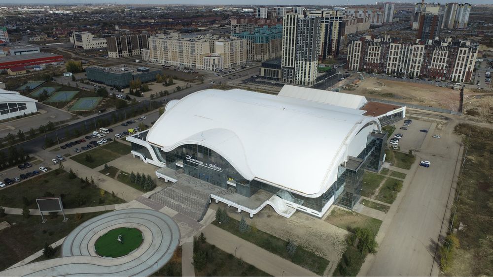 Съемка с дрона, квадрокоптера