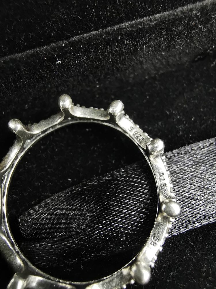 Inel Coroană fermecată din argint 925, Pandora