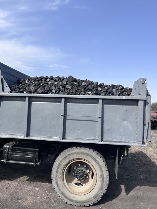 Уголь через сетку