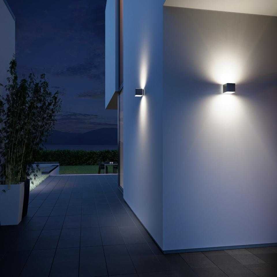Lampă cu senzor de exterior LED Steinel L 840 SC Argintiu