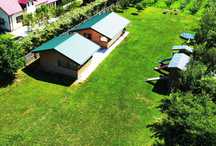 Proprietate agroturistică in functiune - 3 cabane de lemn pe 4000 mp