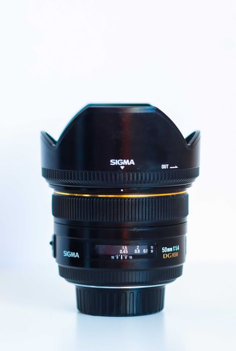 Obiectiv SIGMA 50 f 1.4 Ex DG Hsm montura NIKON FX Full Frame