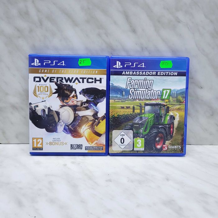 Joc Ps4 / Overwatch / Farming Simulator 17