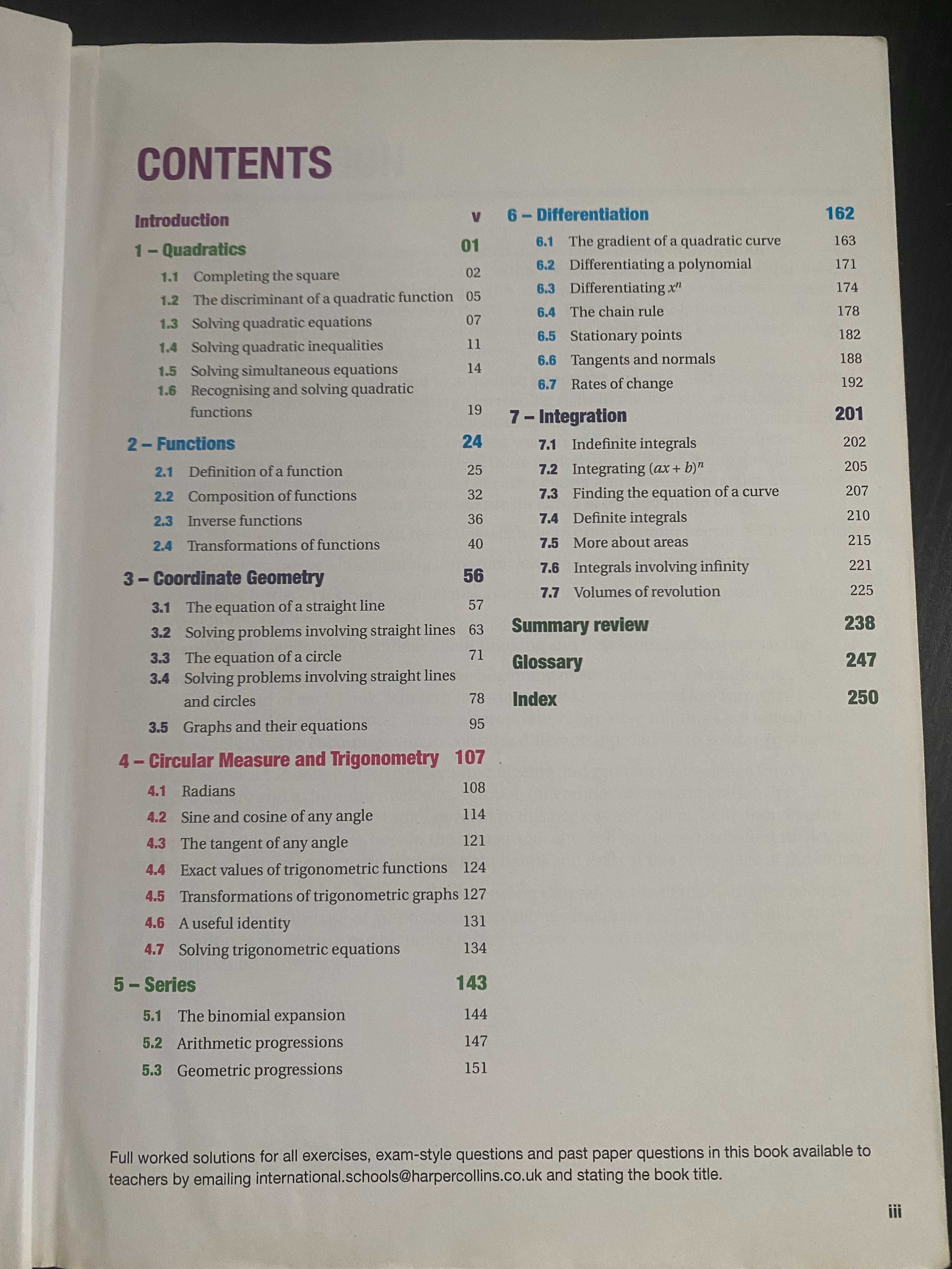 Учебник по математика (подготовка за изпити в Кеймбридж, A Level)