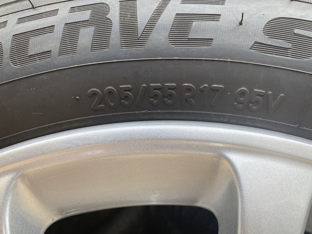 Roti/jante Mercedes A/B ,C,CLA  205/55/17 anvelope ms senzori presiune