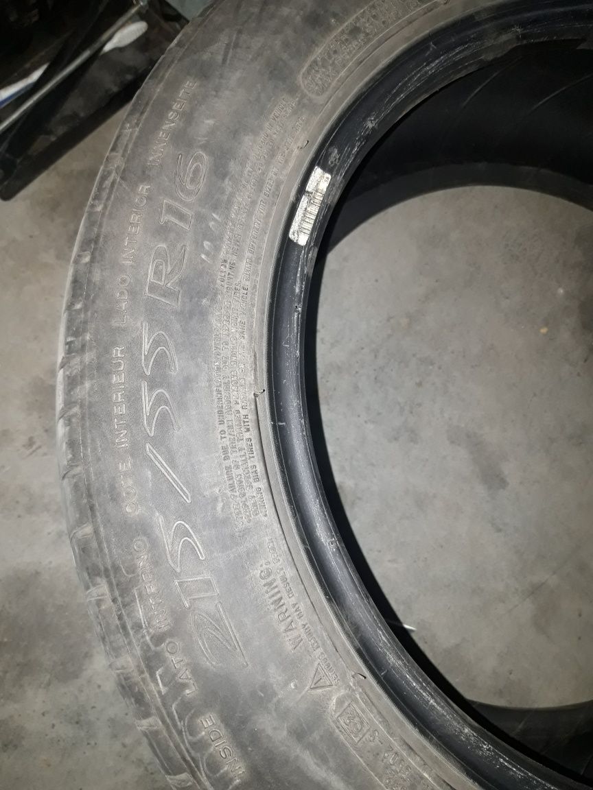 215/55/16 Michelin 3штуки