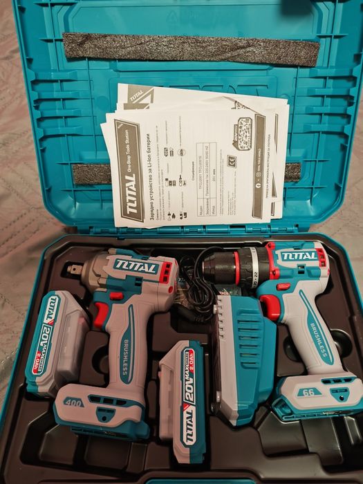 Ударен винтоверт и гайковерт TOTAL