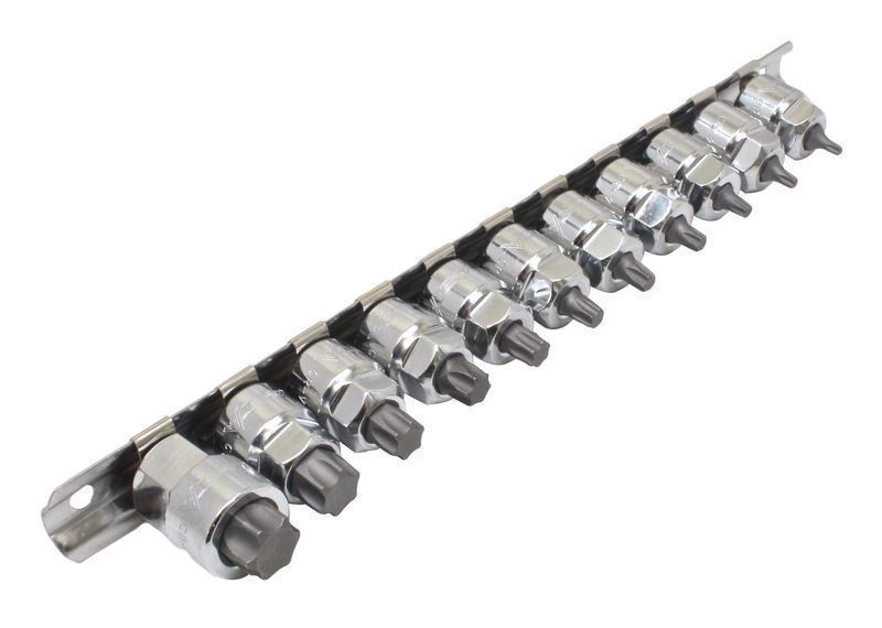 Комплект ключове бита torx t10-t60 3/8 11 бр.