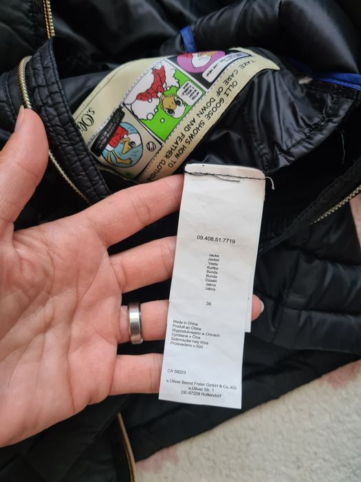 Geaca puf S.Oliver S pt primavara