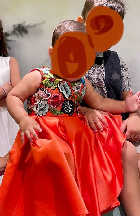 Set rochii mama fiica 36-38 1-2 ani