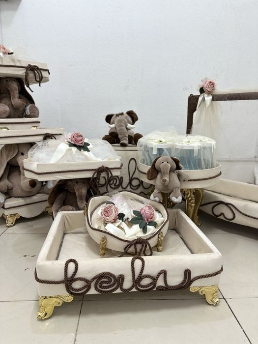 Beshik toʻy uchun sarpo qutilari