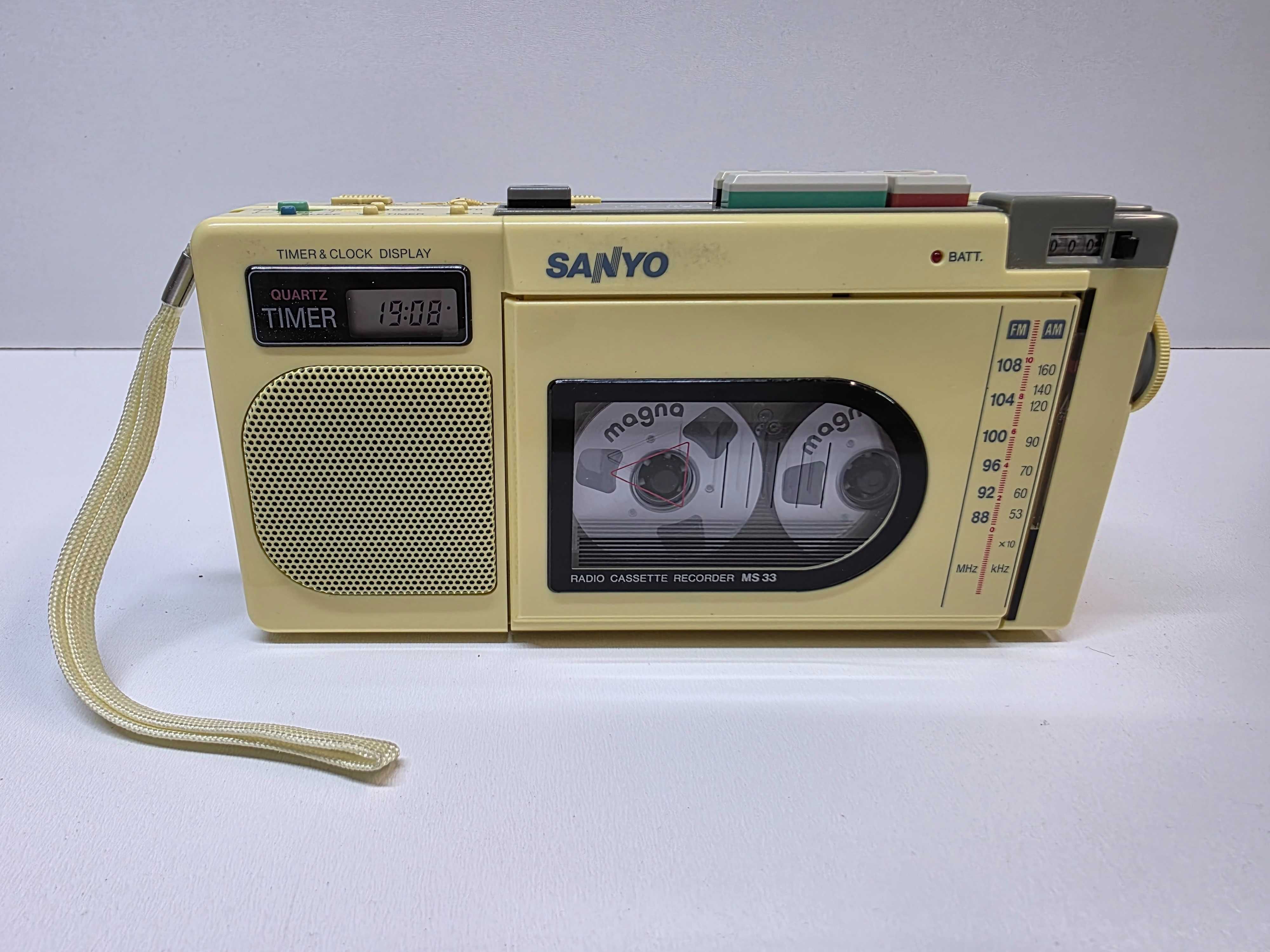 Vand mini radiocasetofon Sanyo MS 33