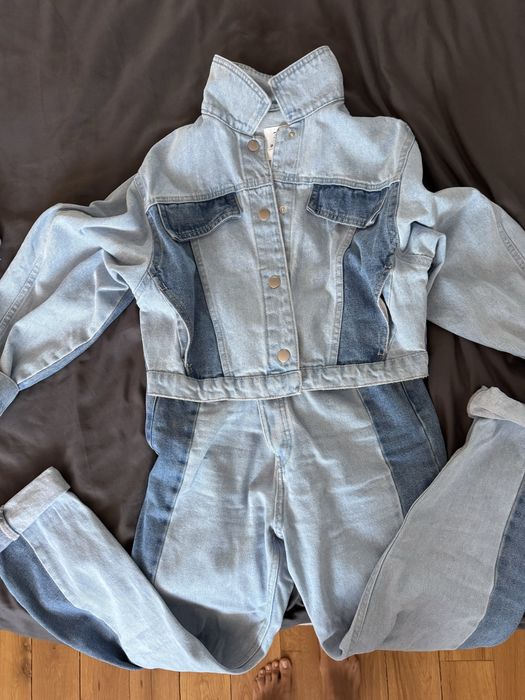 Комплект дънки и яке