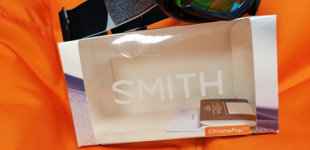 Нови дамски очила-маска за ски/сноуборд Smith Virtue,CHROMAPOP,огледал