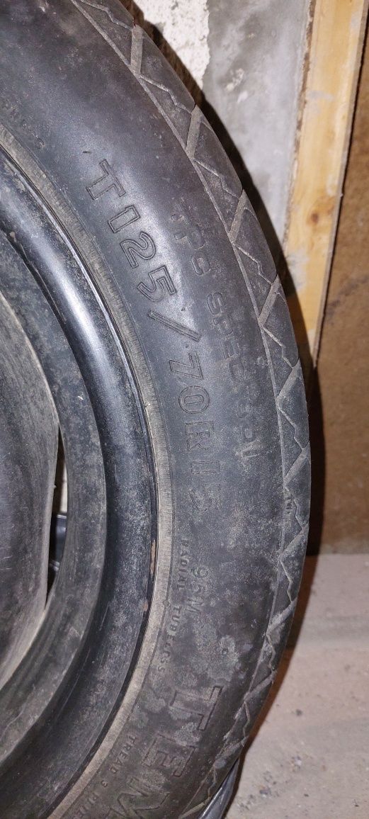 Резервна гума 125/70/15