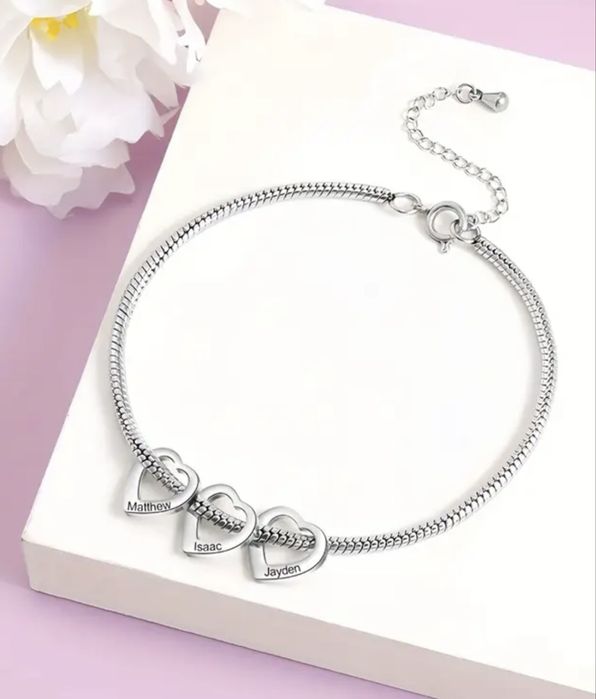 Персонализирана гривна от неръждаваема стомана