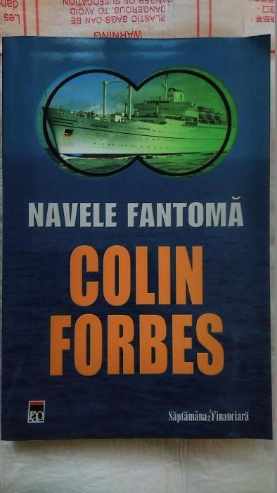 Cartea "Navele fantoma",de Colin Forbes.
