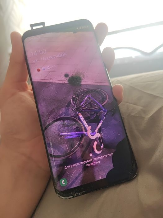 Galaxy s8+ в рабочем состояний