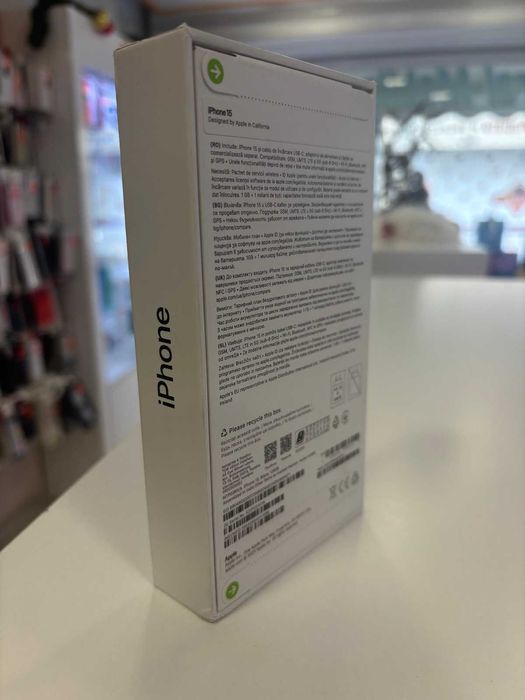 iPhone 15 128Gb Black, 24м, Гаранция