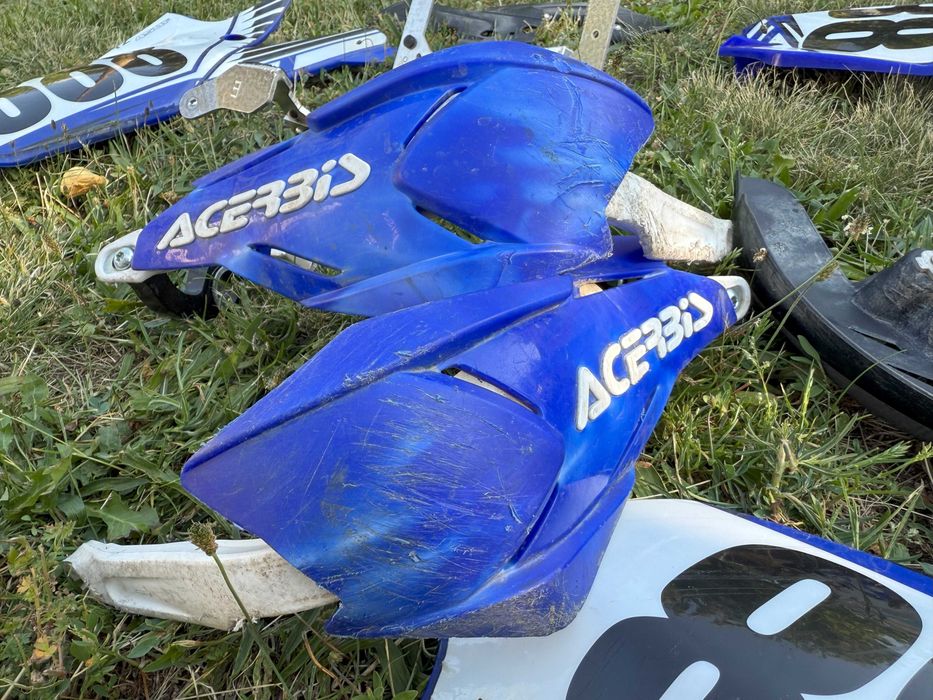 Комплект пластмаси за Yamaha YZ450F 2020 + комплект протектори