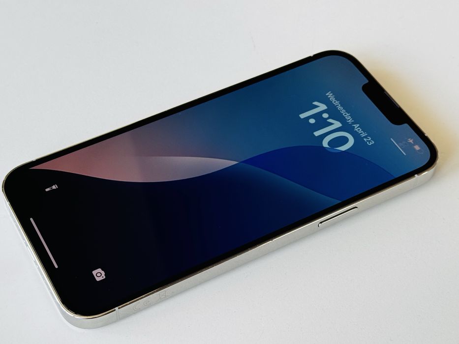 Iphone 13 Pro Max 128GB Silver 100% Батерия! Гаранция 6 месеца