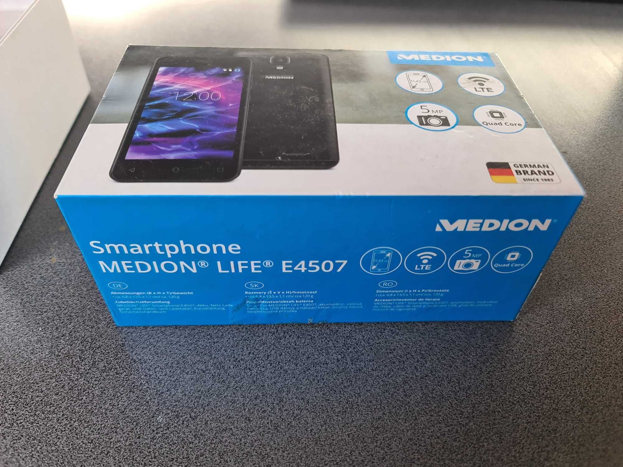 Telefon Medion E4507 4G LTE android 7 Ca nou