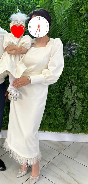 Платье мама и дочка на 1 годик