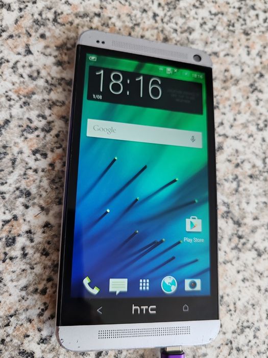 HTC One smartphone