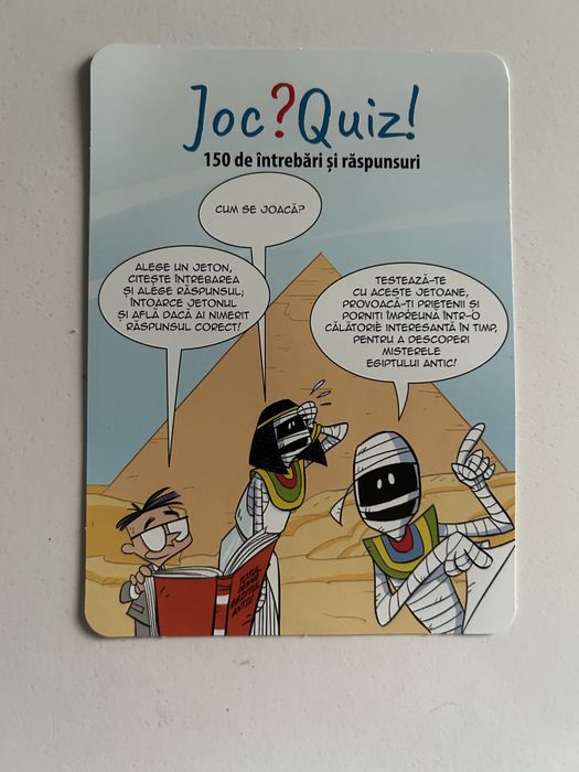 joc quiz Egiptul Antic in cautarea lui Thot