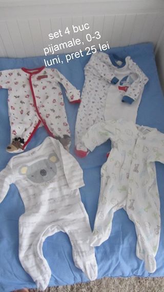 haine bebe 0-3 luni salopete bluze body