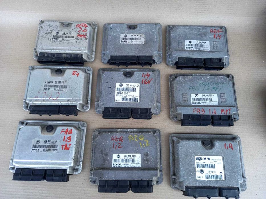 Skoda Fabia Octavia Vw Golf Polo Beetle Passat Seat, calculator ECU.