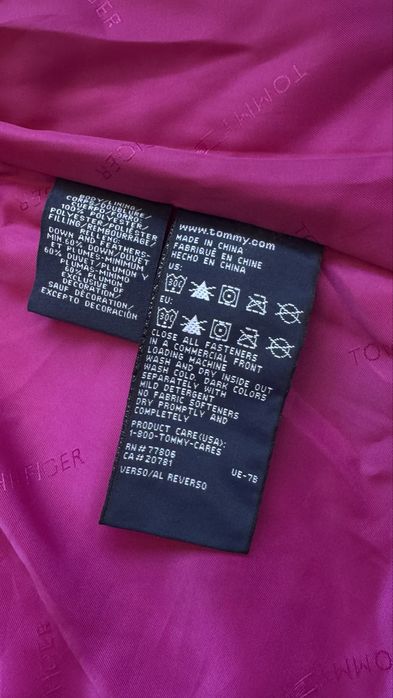 Нов дамски пухен елек Tommy Hilfiger размер XL