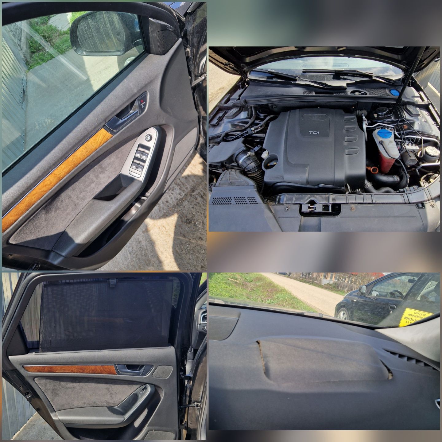 Vand Audi A4 B8.