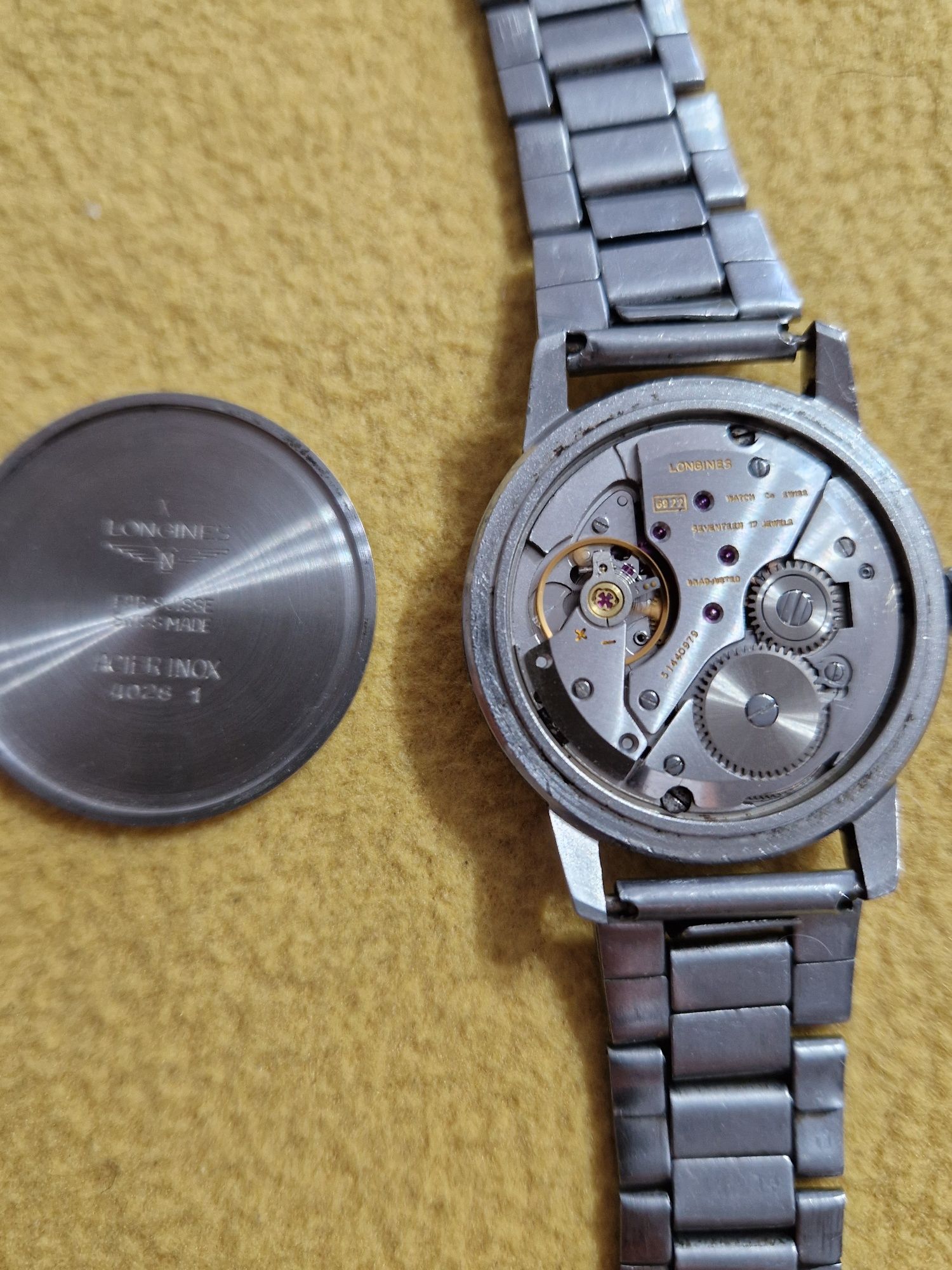 Ceas Longines mecanic,mecanism 6922