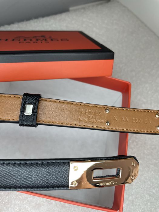 Колан от естествена кожа с кутия *Her*mes*