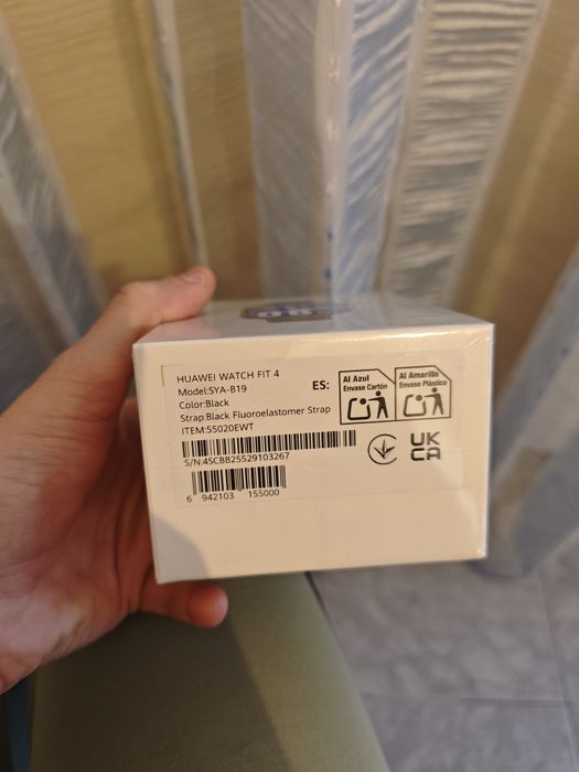 Huawei watch fit 4 нов, неотваряна кутия с 2 гаранция
