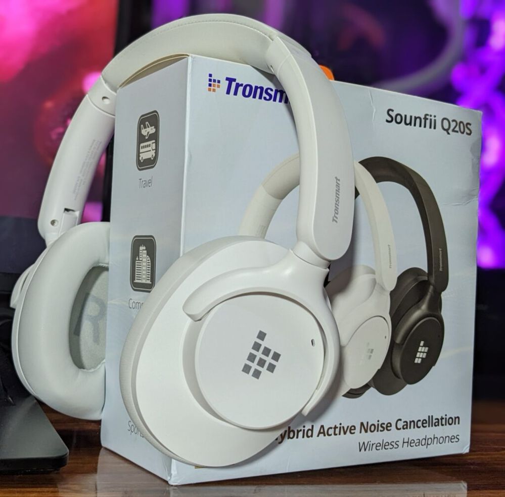 ‼️Casti Tronsmart Q20S, Bluetooth, autonomie 60 ore