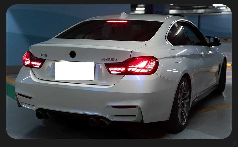Set Stopuri LED Model GTS OLED BMW Seria 4 F32 F33 F36 M4 F82 83, Rosu