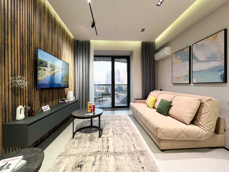 Современная стильная студия в ЖК U-Tower с видом на Tashkent City