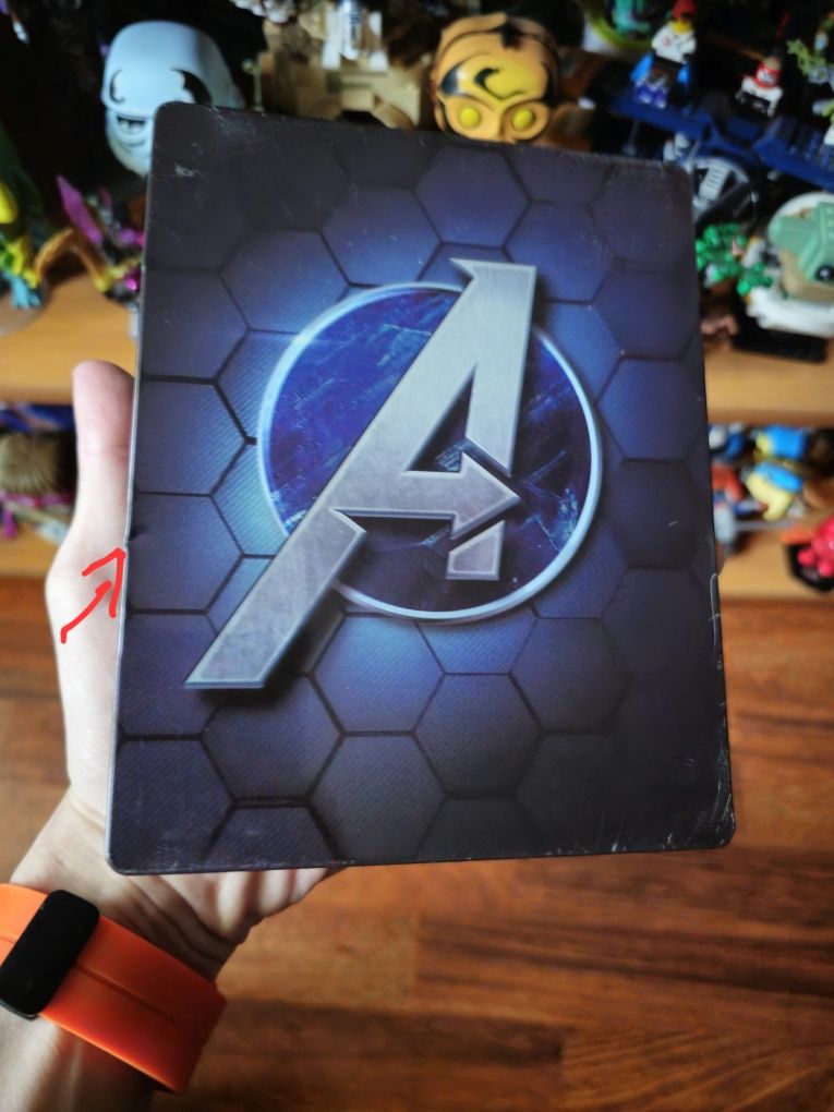 Steelbook marvel avengers joc