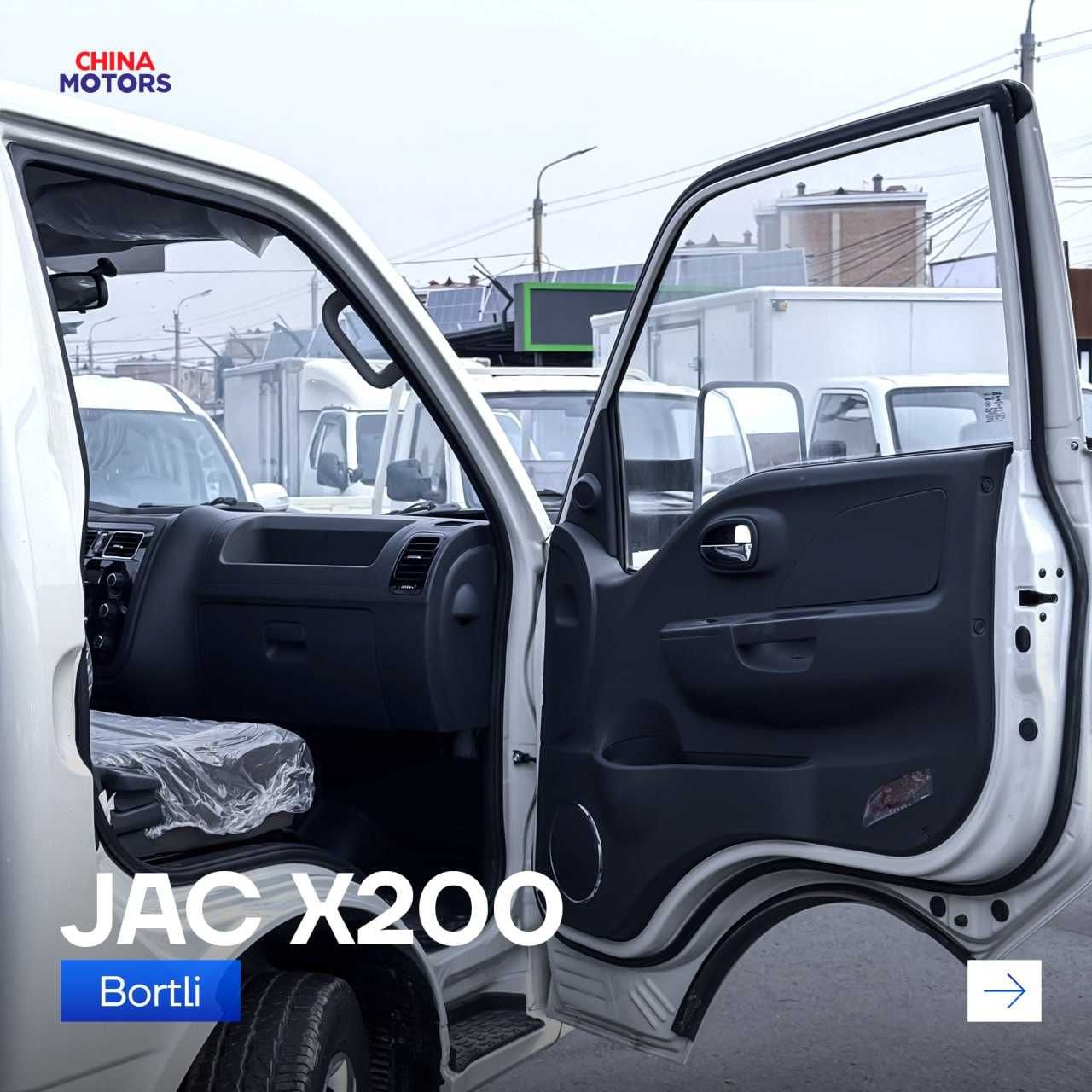 JAC X200 -zavod narzida/4 tonna yuk ko'taradi