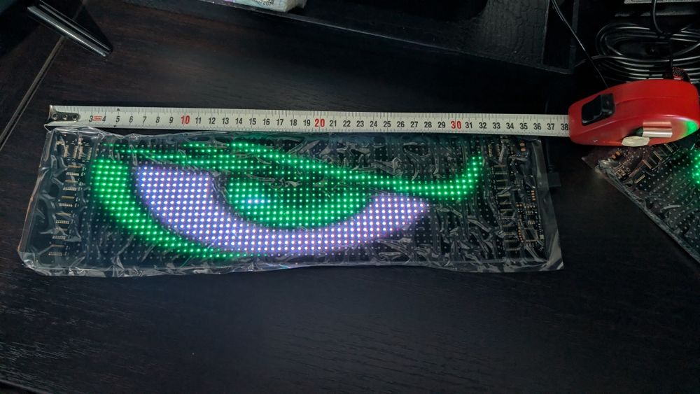 Set 2 bucăți bandă Led 12x60cm _10x35 cm