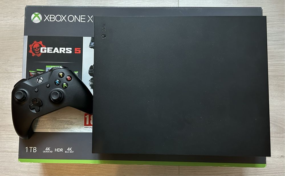 Consola Microsoft Xbox One X, SSD 1TB, 1 controller