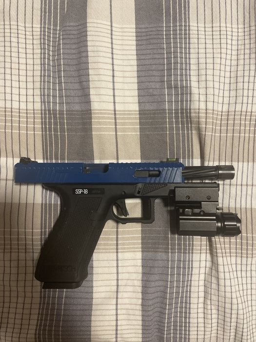 Airsoft Novritsch SSP-18 Gas Blowback - semi-auto - full-auto