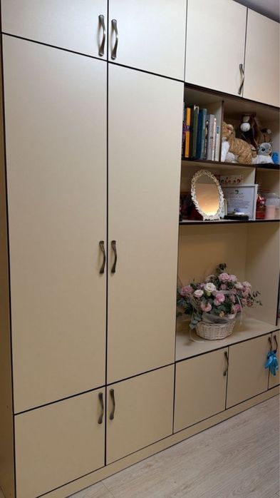 Суперфункциональный шкаф-стенка идеально для хранения