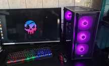 Unitate PC Gaming Ryzen 7 2700X video 8GB RX 570 ROG 16GB RAM SSD