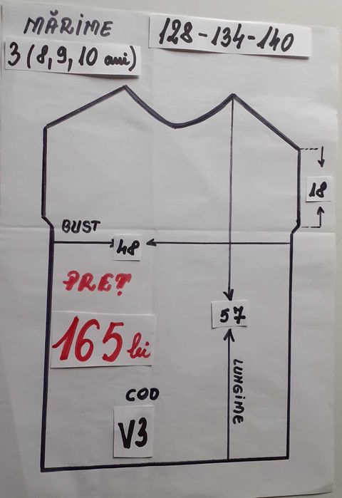 Costum vanata pentru copii