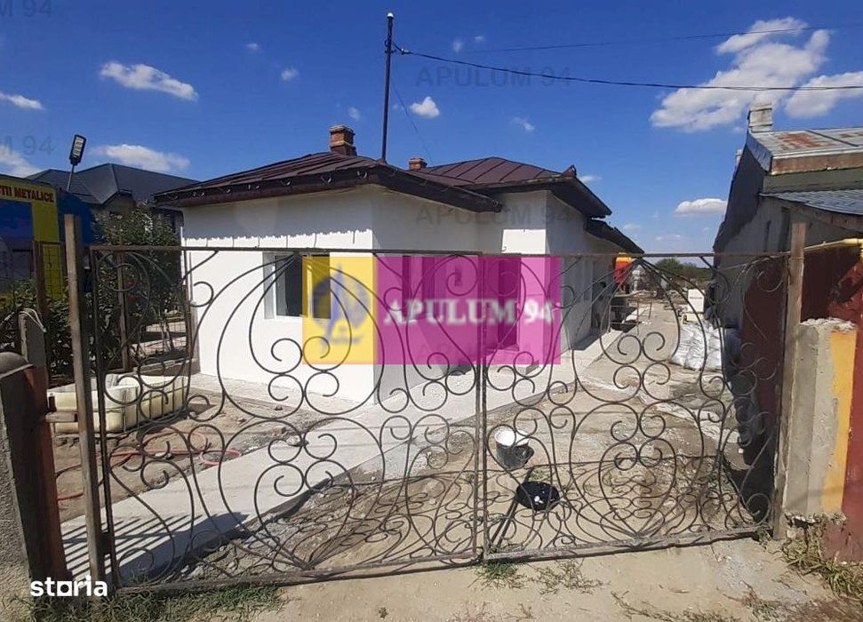 Casă aproape de București finisată parțial.